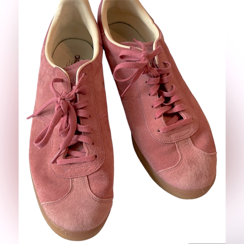 Adidas Gazelle Pink Suede - Gum Soles Size 12 - Rare Colorway